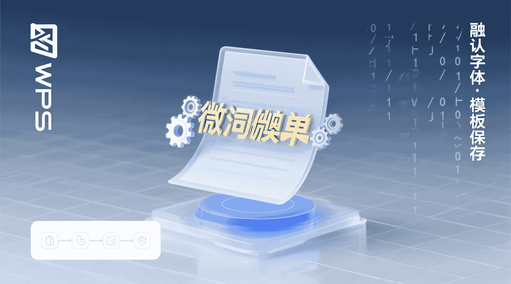 WPS文档如何设置默认字体并保存为模板？