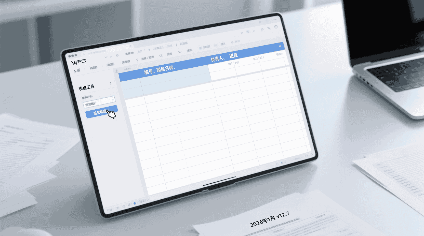 功能定位：为什么“重复标题行”是合规审计刚需