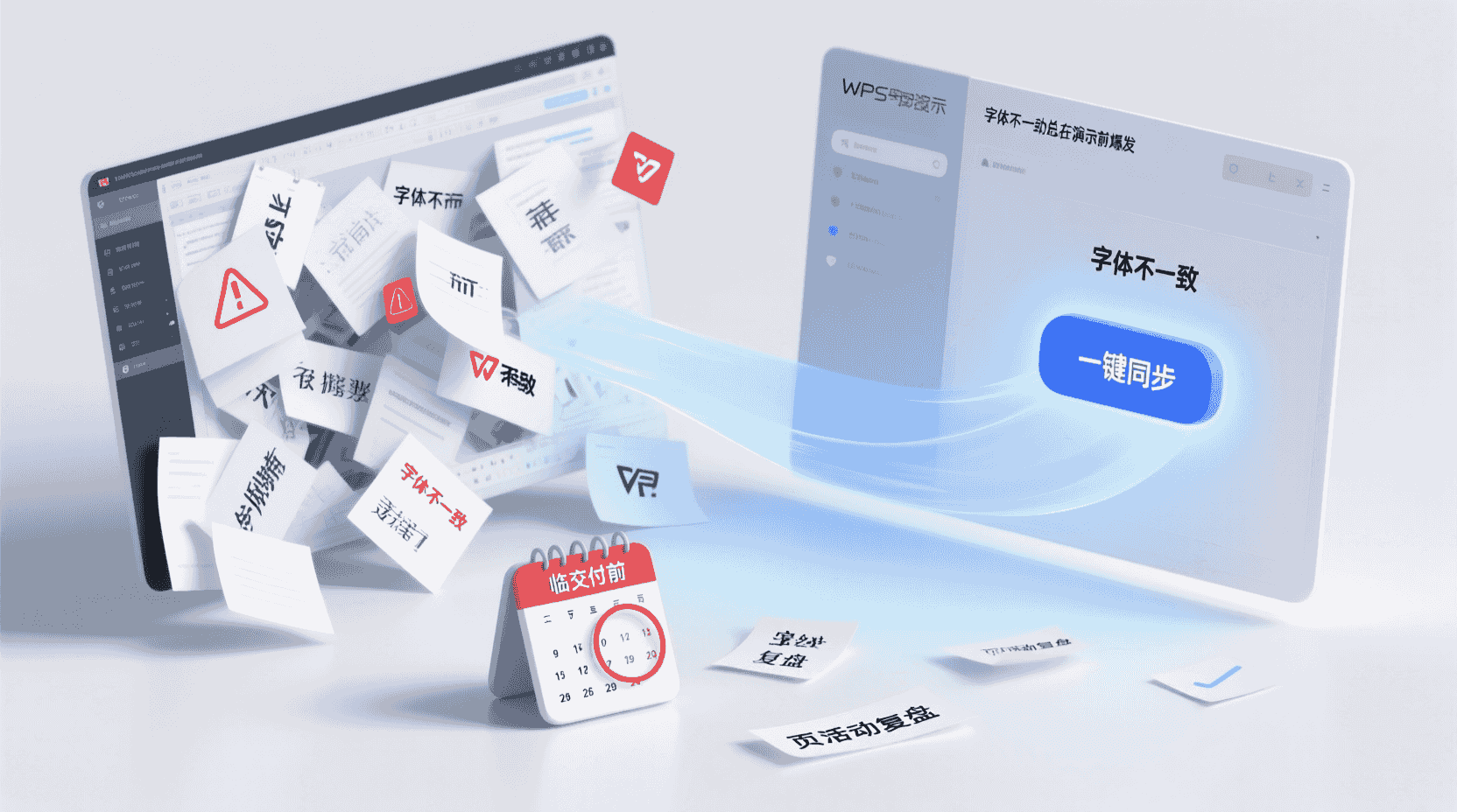 问题定义：为什么“字体不一致”总在演示前爆发？