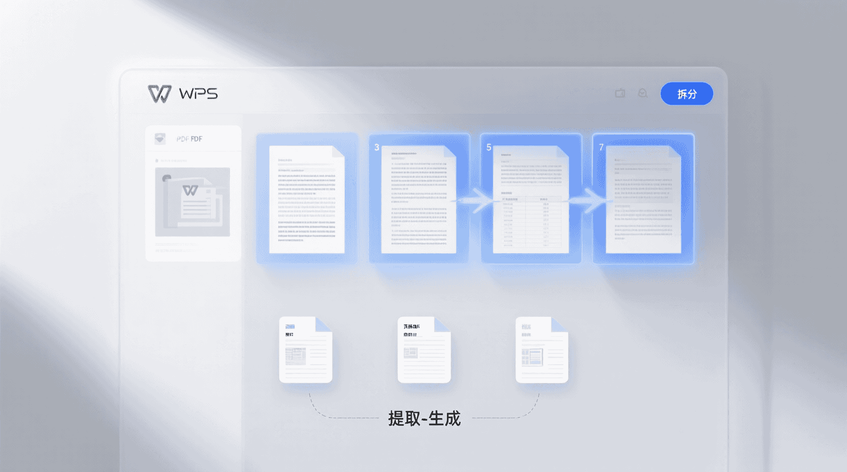 功能定位：为什么需要“一键拆分”